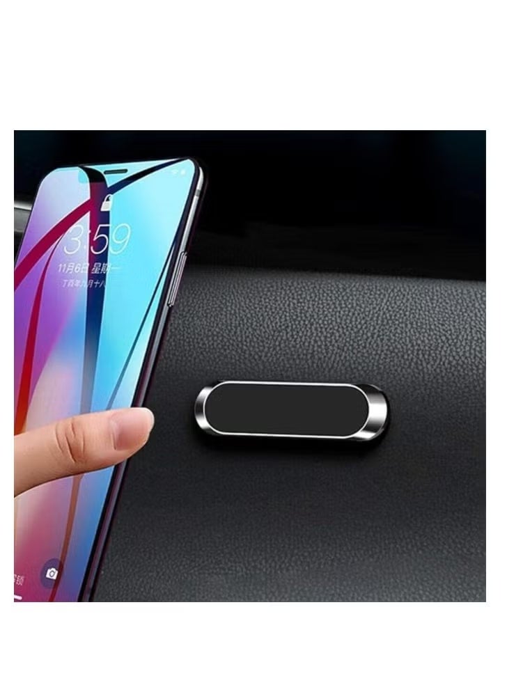 جو-ديز حامل هواتف نقالة ممغنط باللون الأسود – تثبيت قوي وتصميم عملي - Image 1